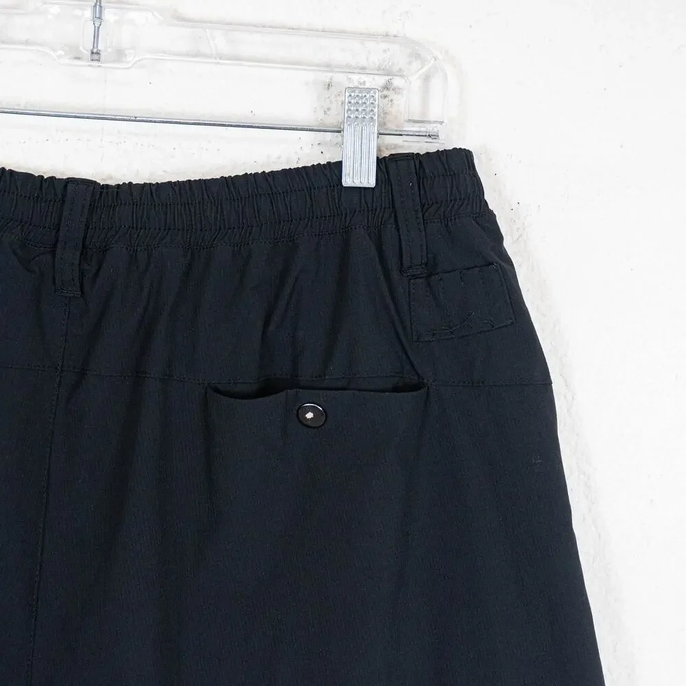 Walker Golf Things Stasher Shorts in Black size Large